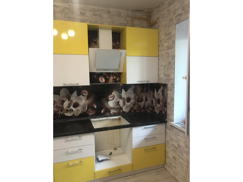 Кухня из МДФ в пластике Диана